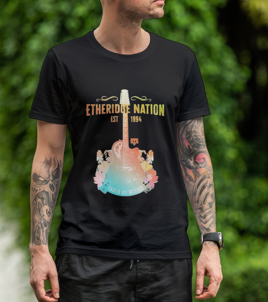 Etheridge Nation Est 1994 Faded By Design T-Shirt