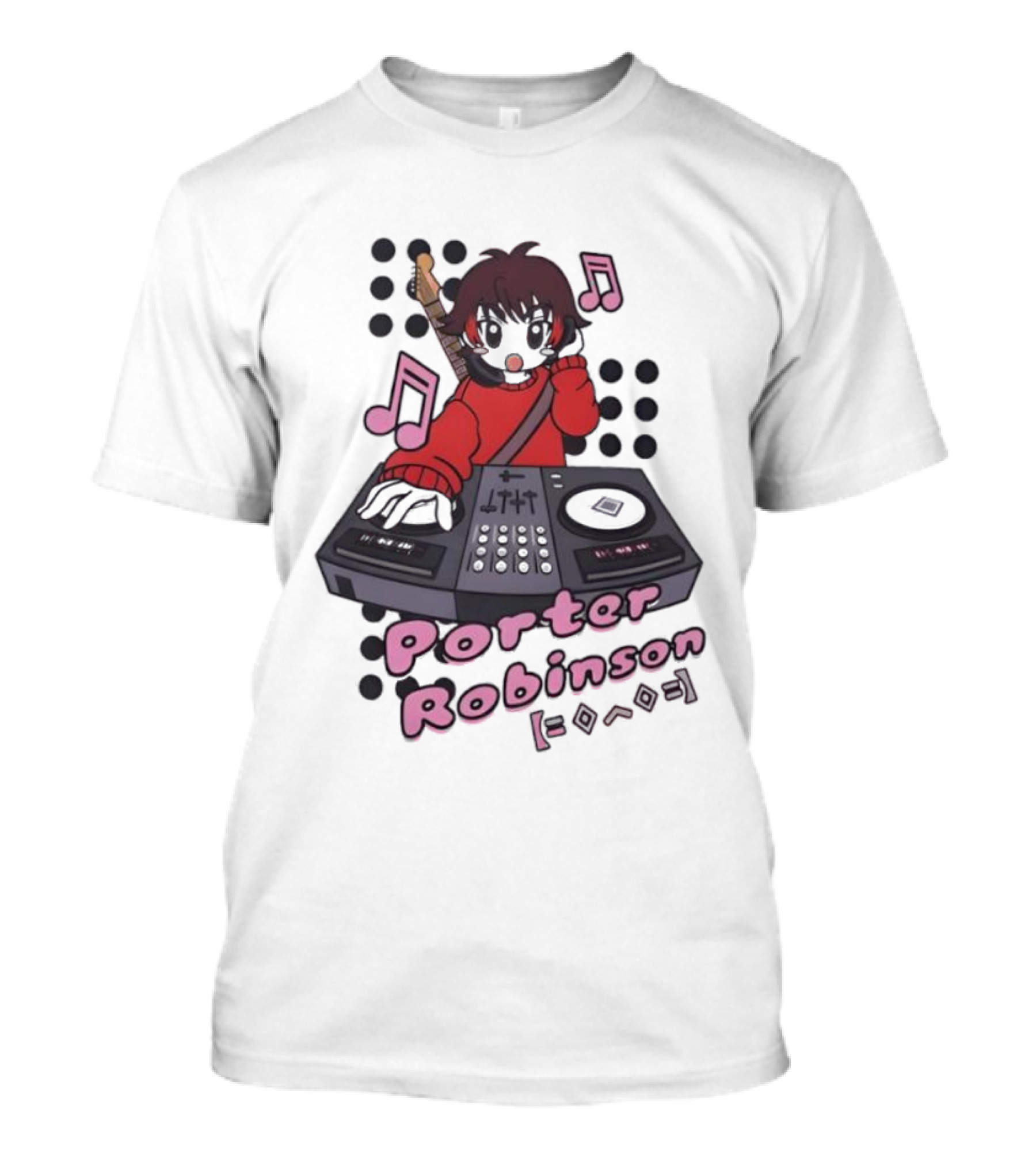 Porter Robinson DJ Anime Music Mixer T-Shirt