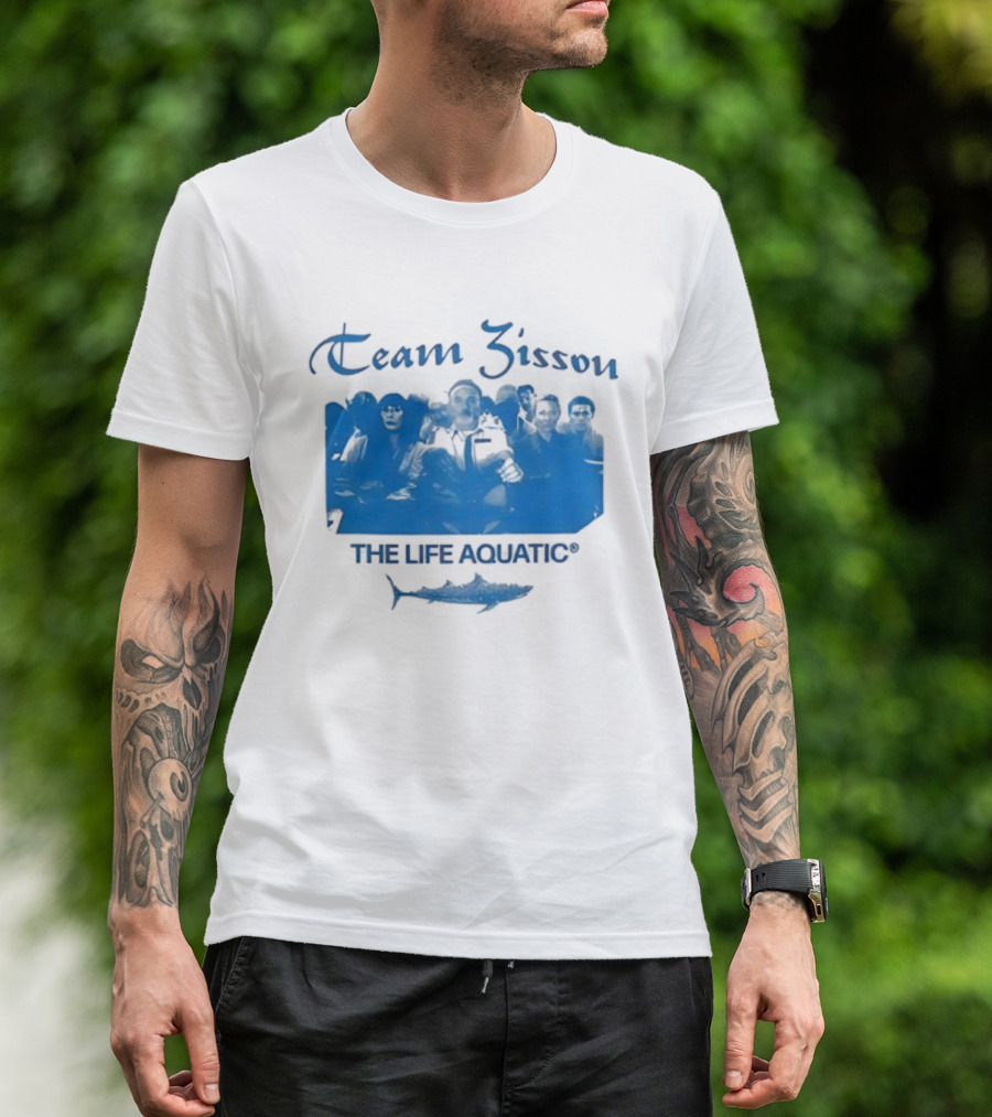 Team Zissou The Life Aquatic Crew Members Adventure T-Shirt