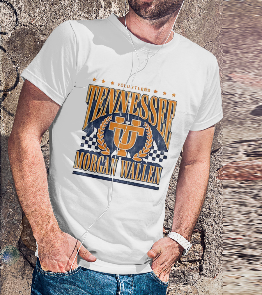 Tennessee Volunteers Morgan Wallen UT Logo T-Shirt