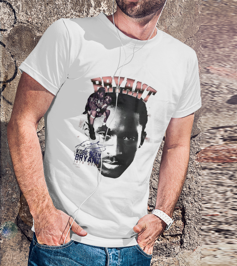 Kobe Bryant Los Angeles Lakers Basketball Vintage Tribute Bryant Signature Retro T-Shirt