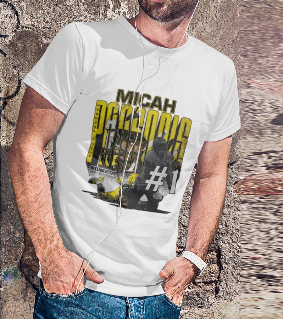 Micah Parsons Defensive End Number 1 T-Shirt