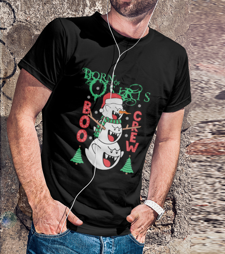 Born Of Osiris Boo Crew Christmas Snowman T-Shirt