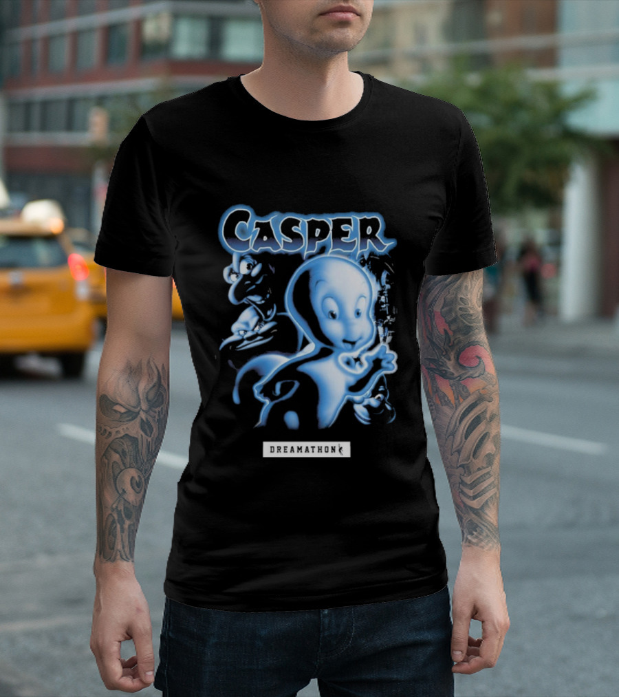 Casper Dreamathon Friendly Ghost Classic Style T-Shirt