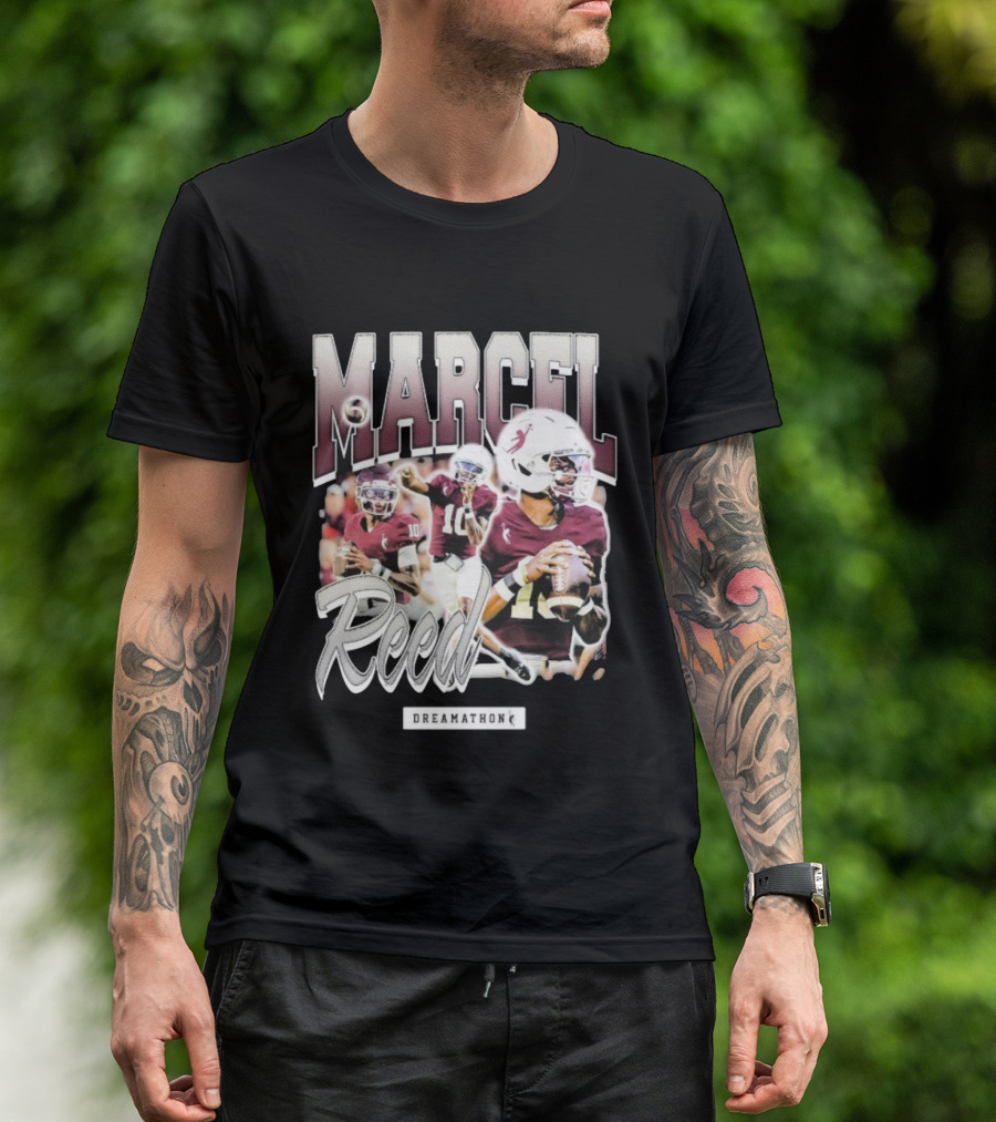 Marcel Reed Dreamathon Football Quarterback Number 10 T-Shirt