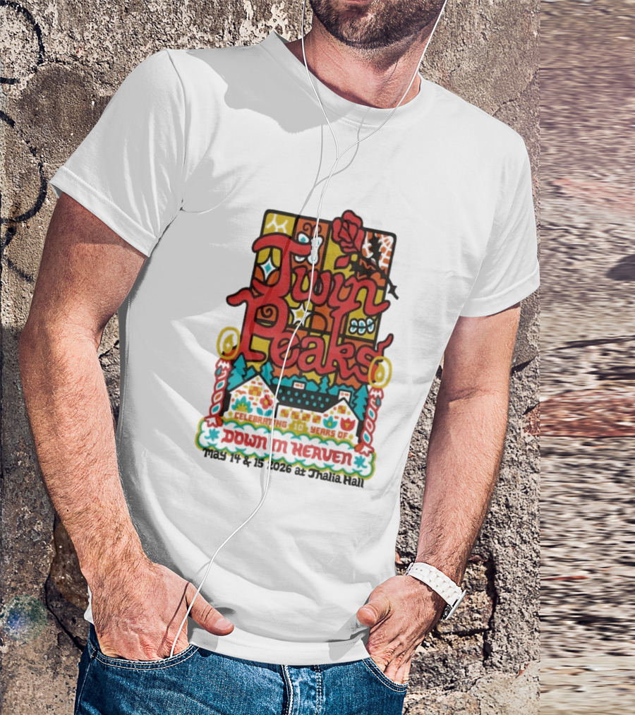 Twin Peaks 2026 Concert May 14-15 Thalia Hall Event Retro Style T-Shirt