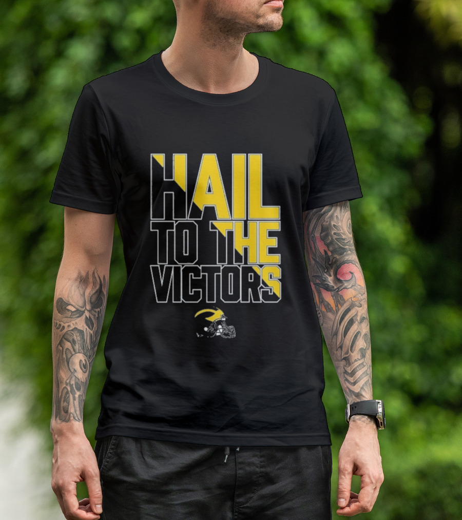 Michigan Wolverines Hail To The Victors T-Shirt