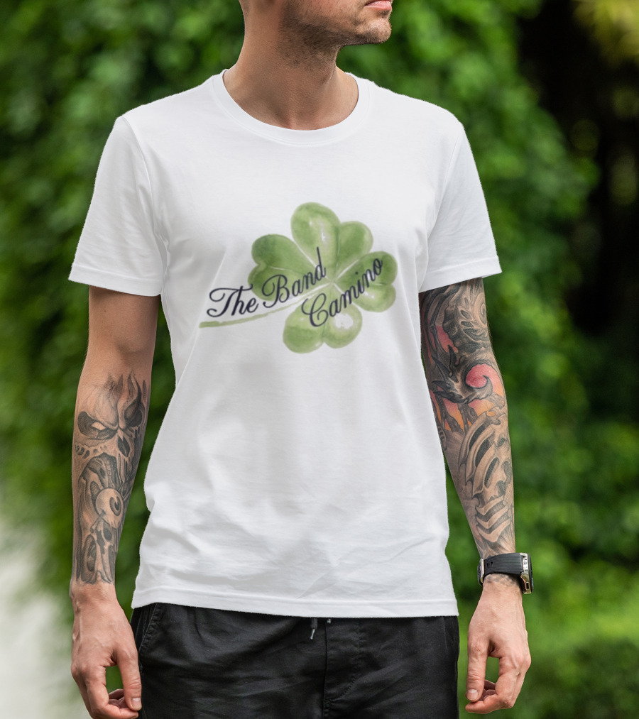 The Band Camino Clover Shamrock Style T-Shirt
