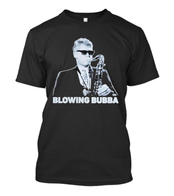 Bubba Diablo Macabre Blowing Bubba Saxophone Retro Style T-Shirt