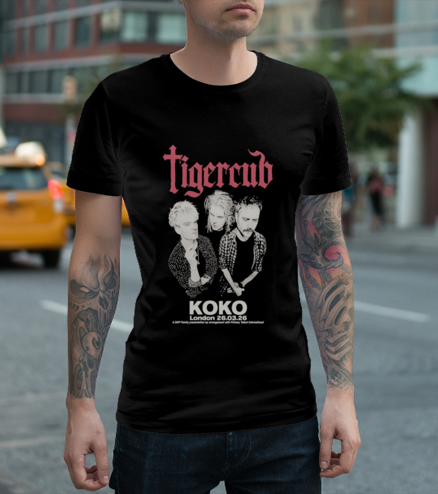 Tigercub KOKO London March 26 2026 Tour T-Shirt