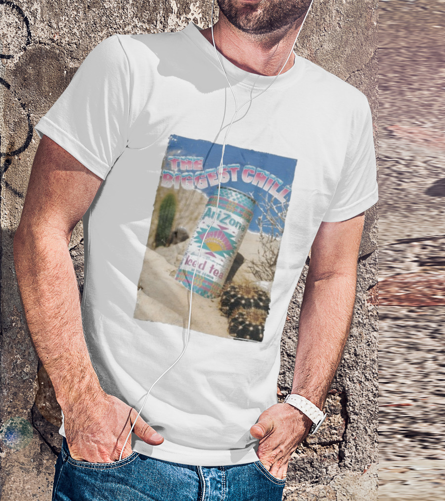 Arizona Iced Tea The Biggest Chill Desert Cactus Can T-Shirt