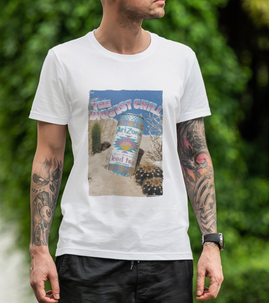 Arizona Iced Tea The Biggest Chill Desert Cactus Can T-Shirt