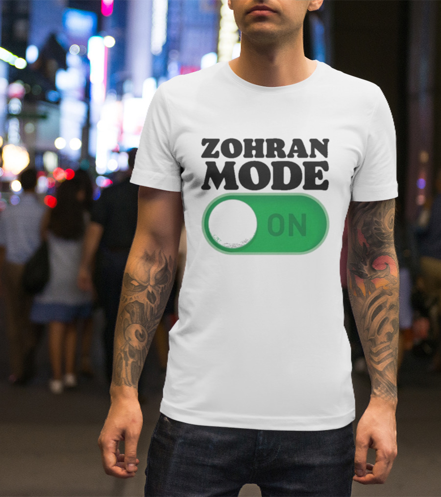 Zohran Mode On Switch Graphic T-Shirt