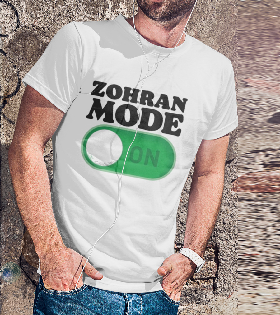 Zohran Mode On Switch Graphic T-Shirt