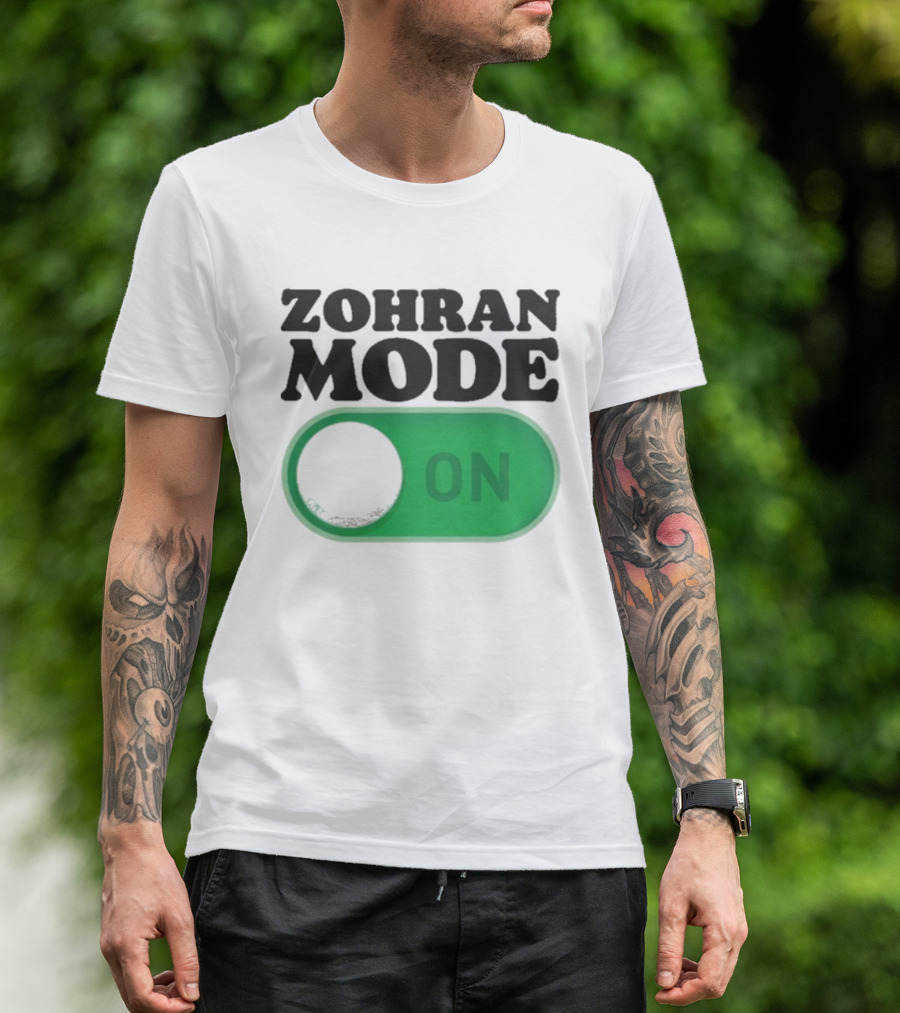 Zohran Mode On Switch Graphic T-Shirt