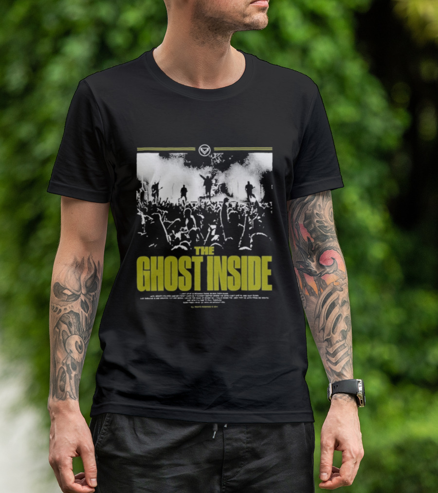 The Ghost Inside Hardcore Tour Dear Live 2010-2023 T-Shirt