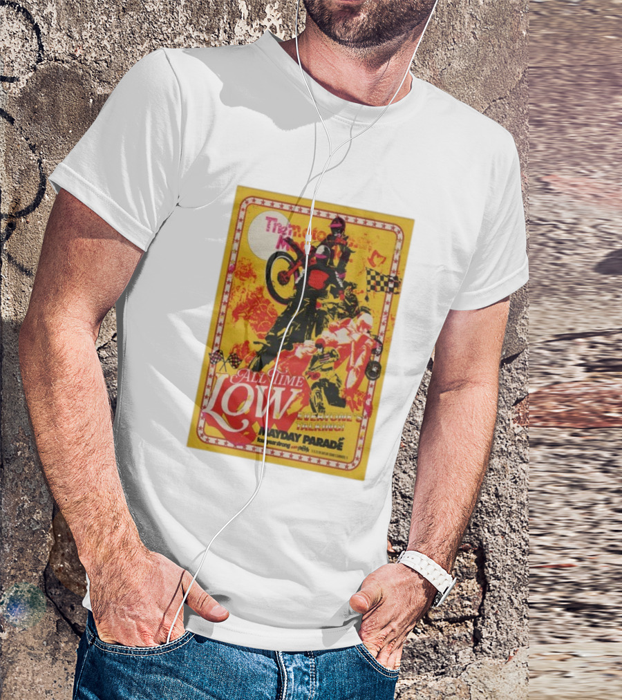 All Time Low Everyone's Talking Mayday Parade Four Year Strong PVRIS Texas BayCare Sound Nov 15 2025 T-Shirt