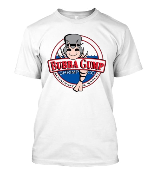 Bubba Gump Shrimp Co Happy Shrimp Iconic Symbol T-Shirt