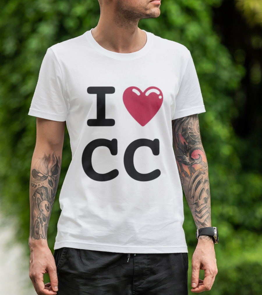 I Love CC Crowd Control T-Shirt