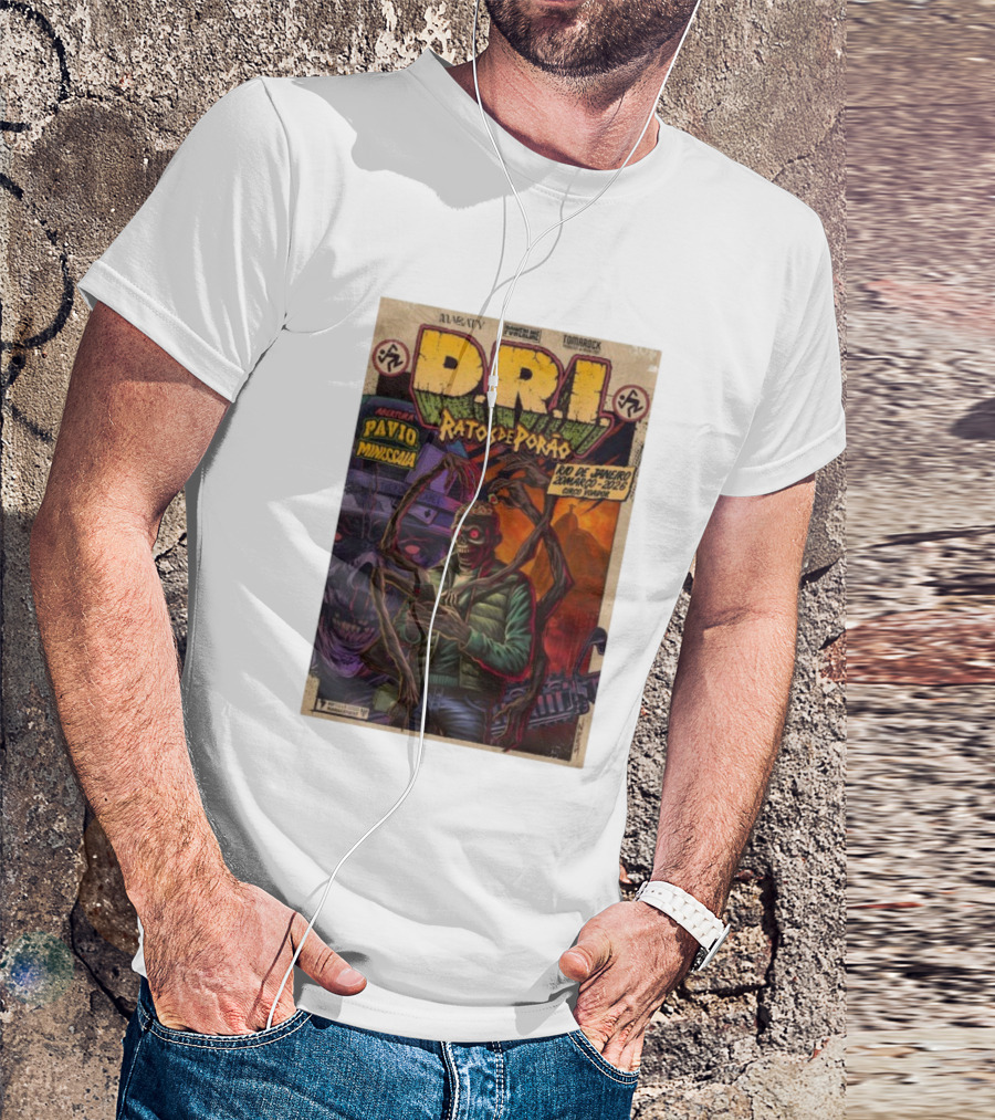 D.R.I Ratos De Porão Rio De Janeiro Zumbargo 2026 Circo Voador T-Shirt