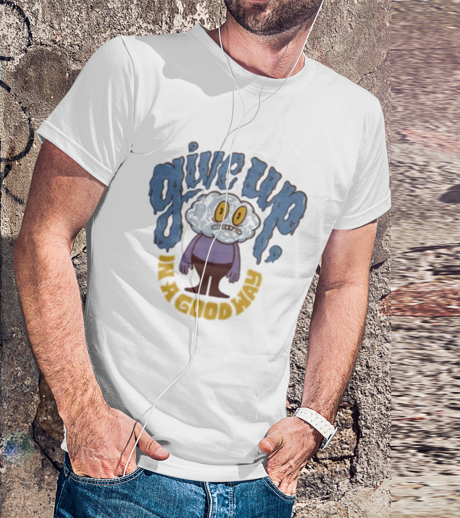 Petey Give Up In A Good Way USA Egg Character T-Shirt