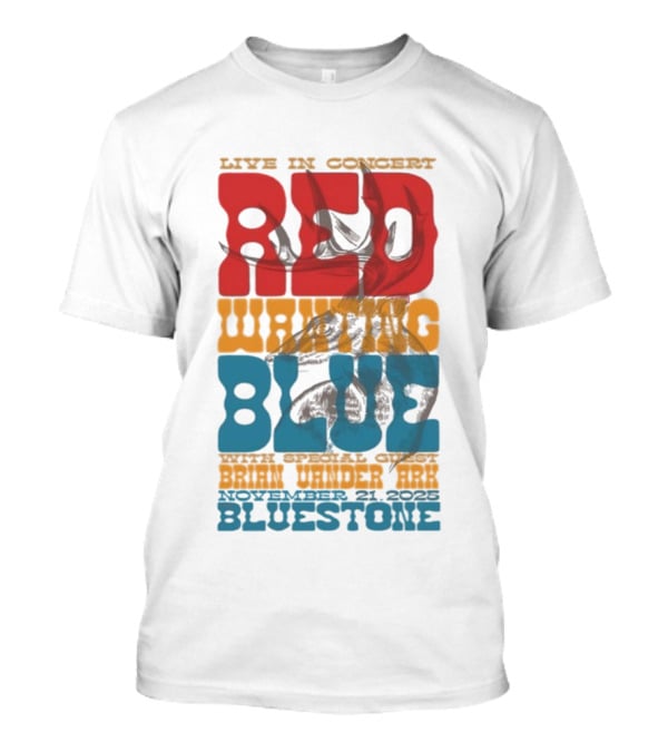 Live In Concert Red Wanting Blue Bluestone Columbus OH November 21 2025 Deer T-Shirt