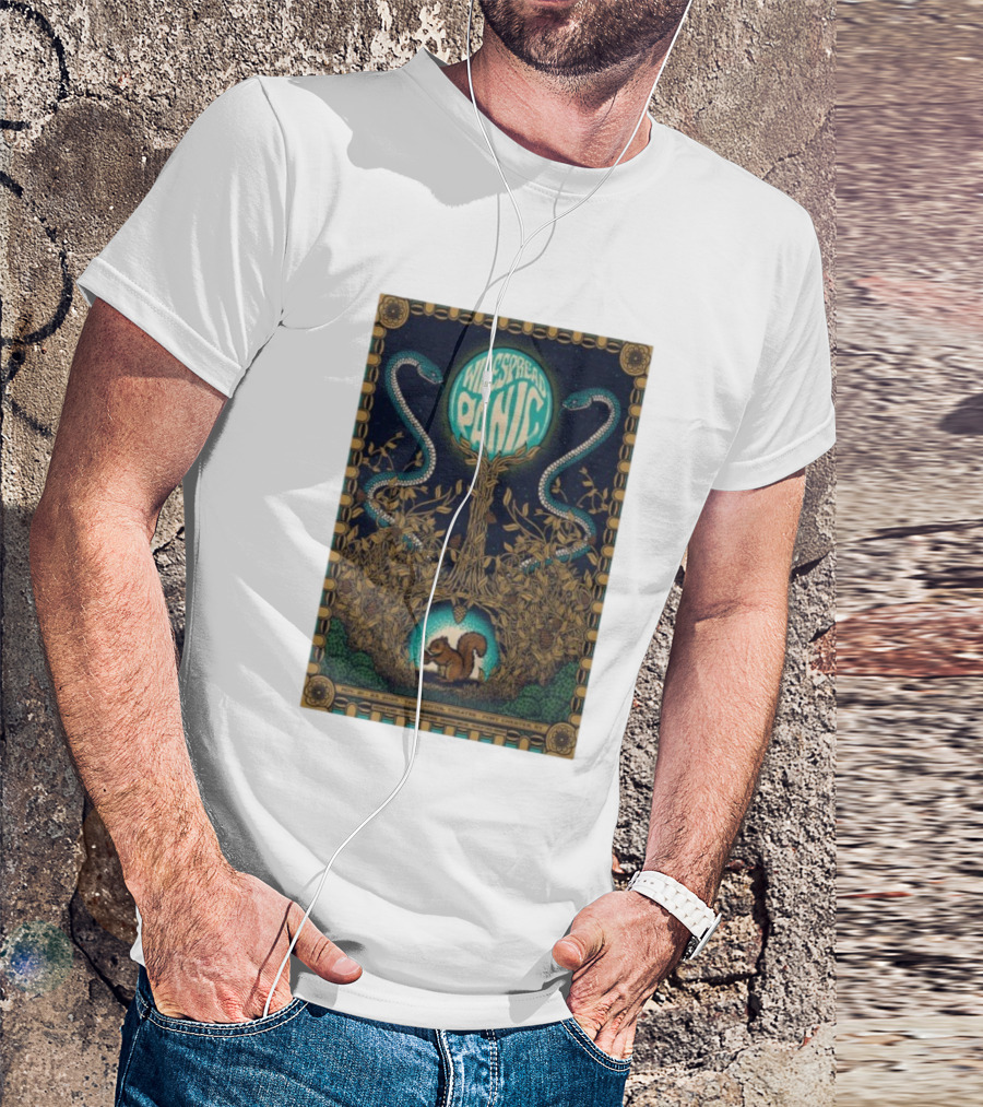 Widespread Panic Port Chester Nov 21 22 2025 Snake Capitol Theatre Concert T-Shirt