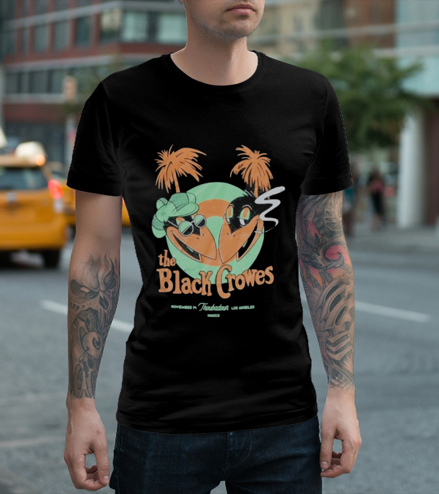 The Black Crowes Troubadour Los Angeles November 14 Event T-Shirt