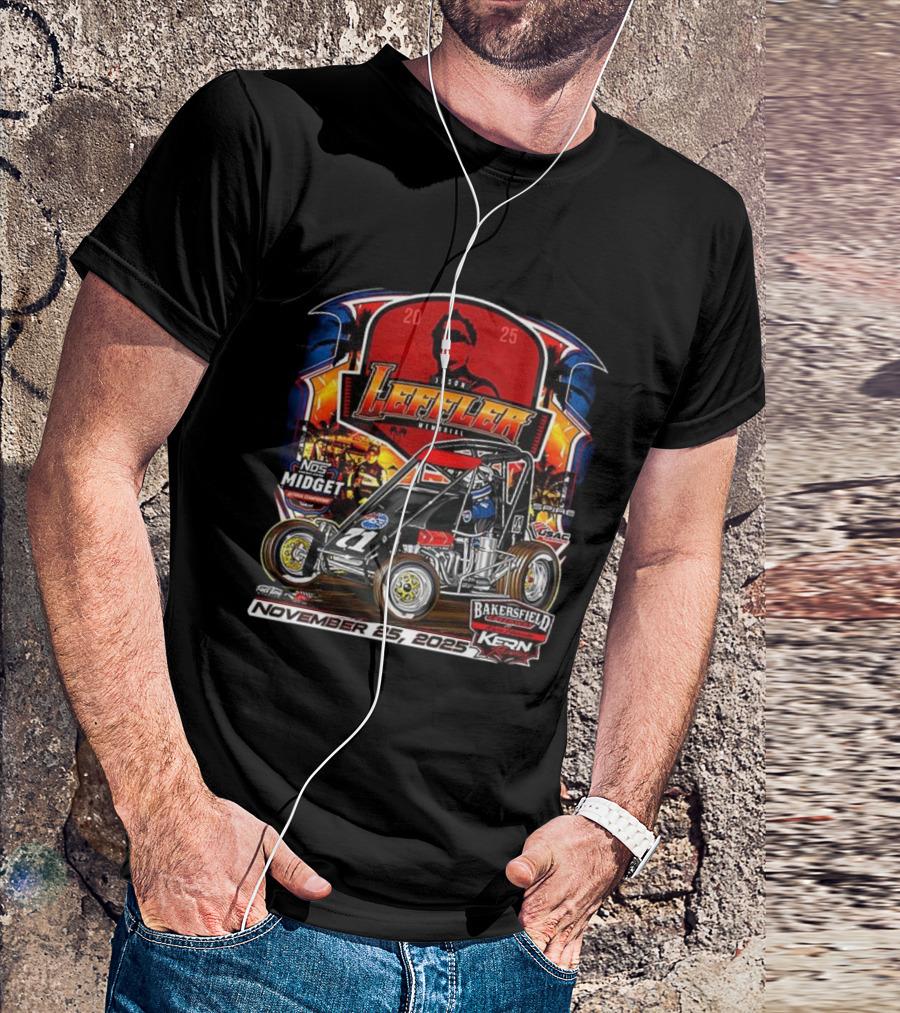 Jason Lefler Memorial NOS Midget Bakersfield Kern November 25 2025 T-Shirt