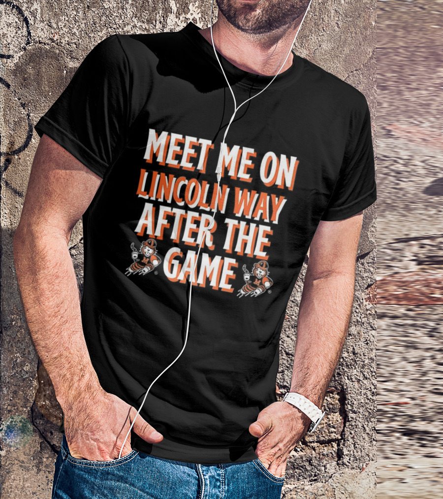 Massillon Tigers Football Meet Me On Lincoln Way After The Game T-Shirt