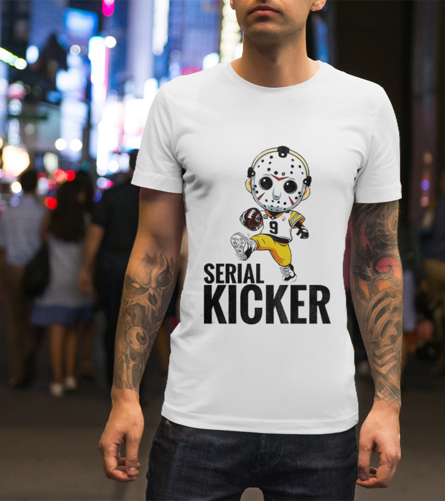 Jason Voorhees Serial Kicker Chris Boswell Pittsburgh Steelers Football NFL 2025 T-Shirt