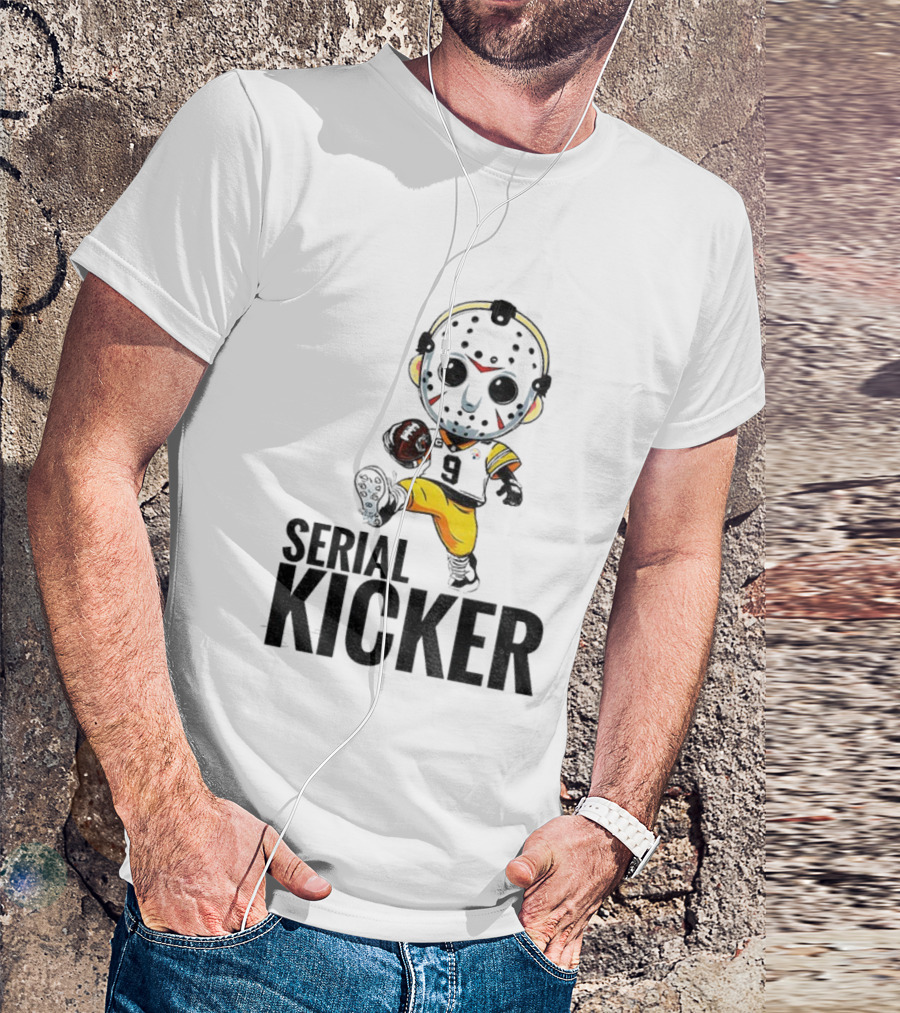 Jason Voorhees Serial Kicker Chris Boswell Pittsburgh Steelers Football NFL 2025 T-Shirt