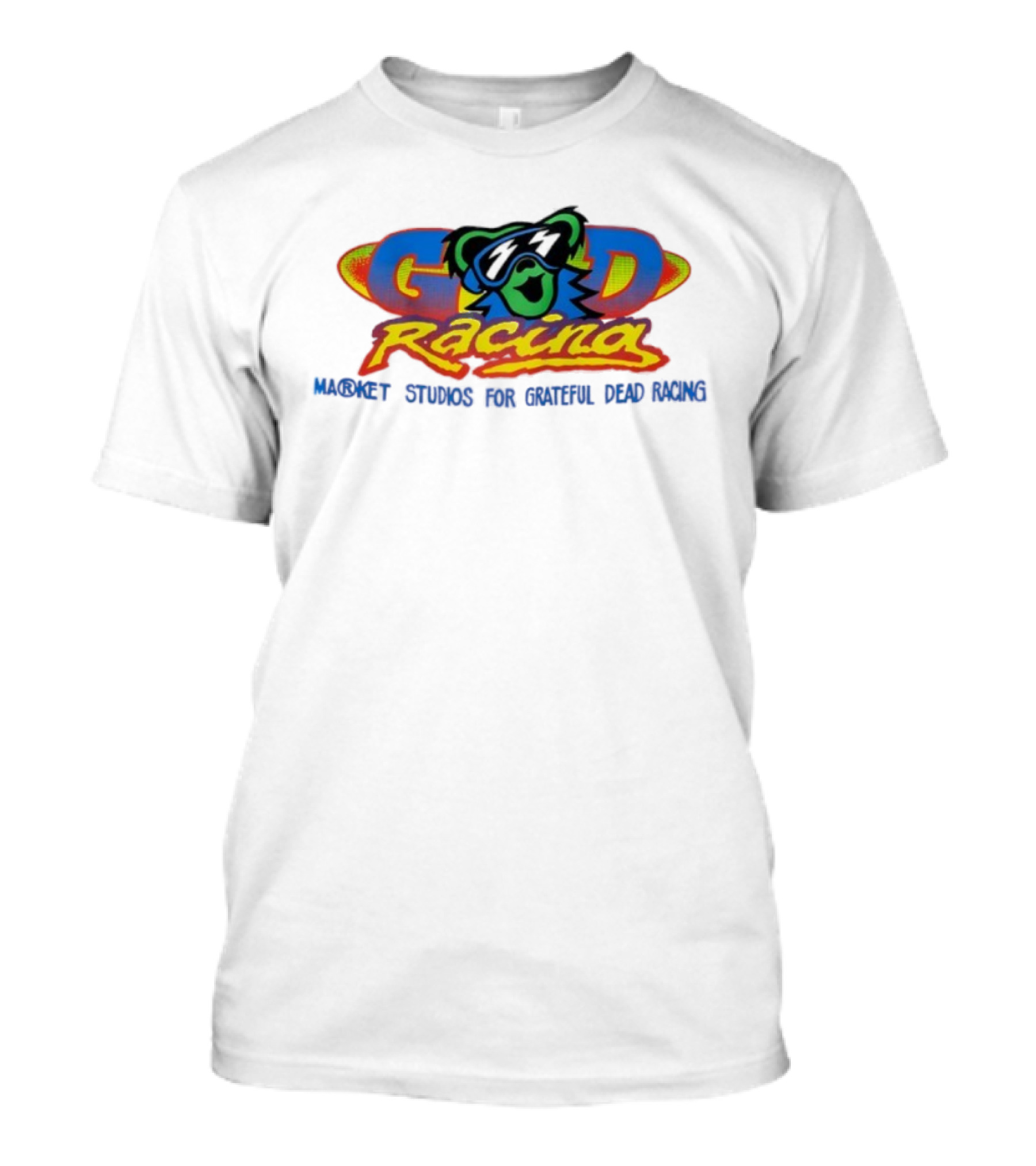 Grateful Dead Racing Market Studios Bear Wearing Sunglasses T-Shirt