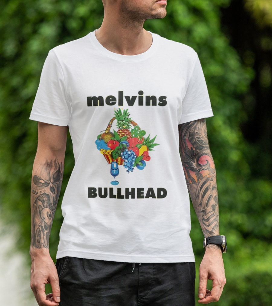 Melvins Bullhead Pineapple Fruit Basket T-Shirt