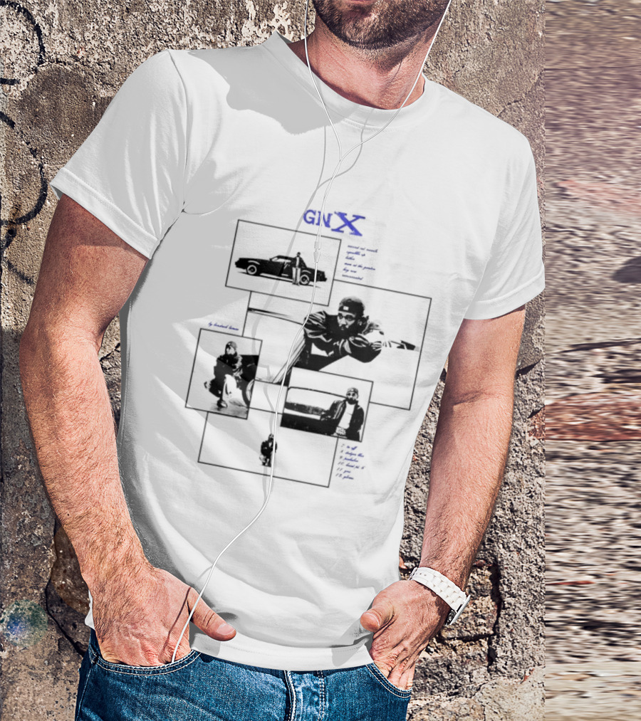 Kendrick Lamar GNX Turbocharging Performance Inspiration T-Shirt