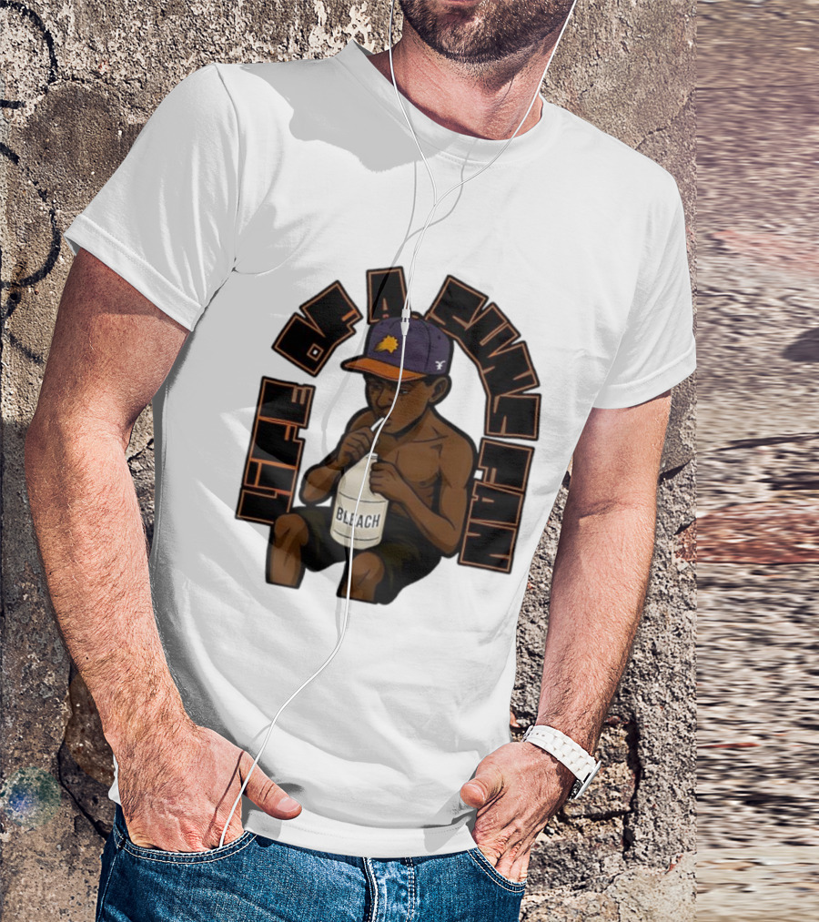 Life Of A Sunsfan Bleach Bottle Drink Character T-Shirt