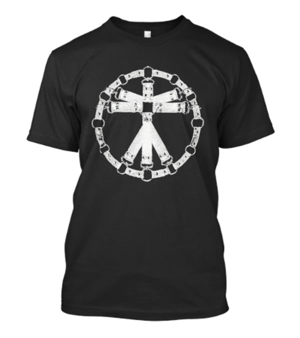 Boysnoize Bondage Symbol With Circle And Straps T-Shirt