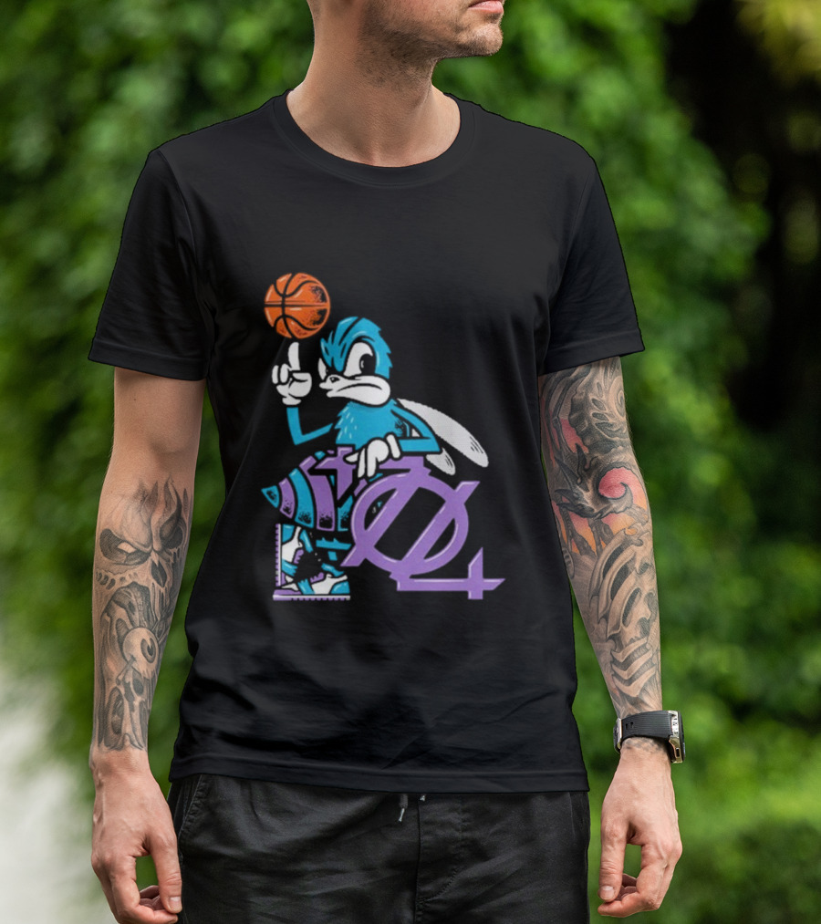 Charlotte Hornets Let’s Ball Buzz Mascot 704 T-Shirt