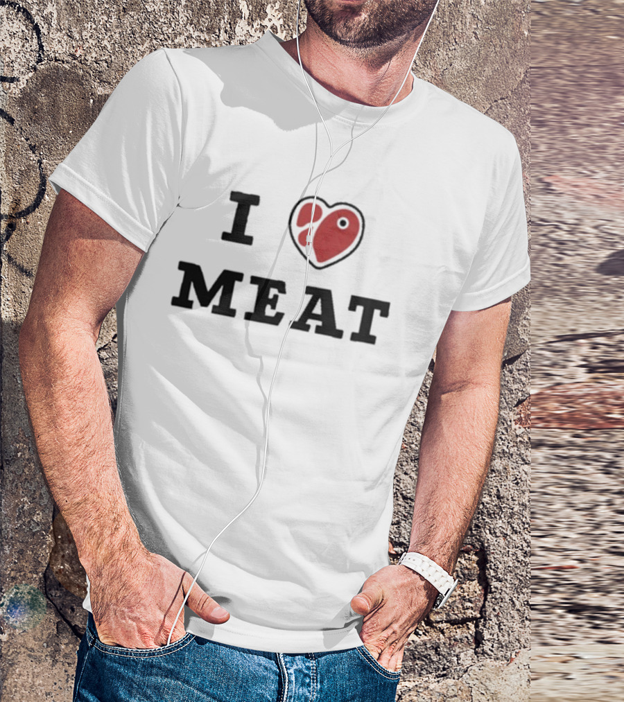 Atamara Ugolini I Heart Meat T-Shirt