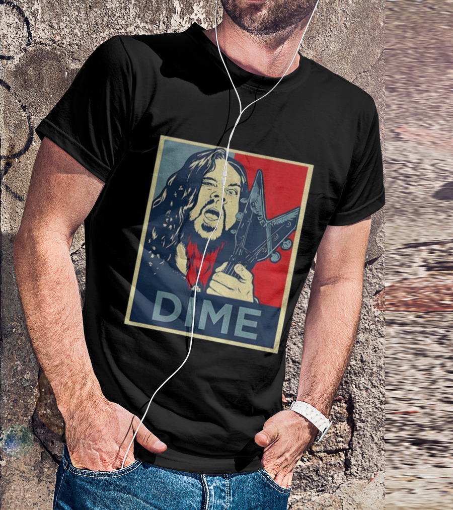 Dimebag Darrell Abbott Vintage Hope Style T-Shirt