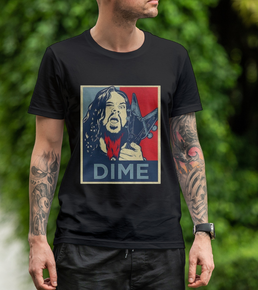 Dimebag Darrell Abbott Vintage Hope Style T-Shirt