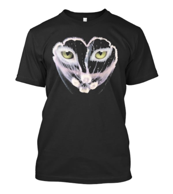 Galantis You Eyes Heart Cat Face Yellow Eyes T-Shirt