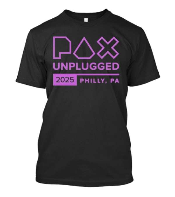 PAX Unplugged 2025 Philly PA Event T-Shirt