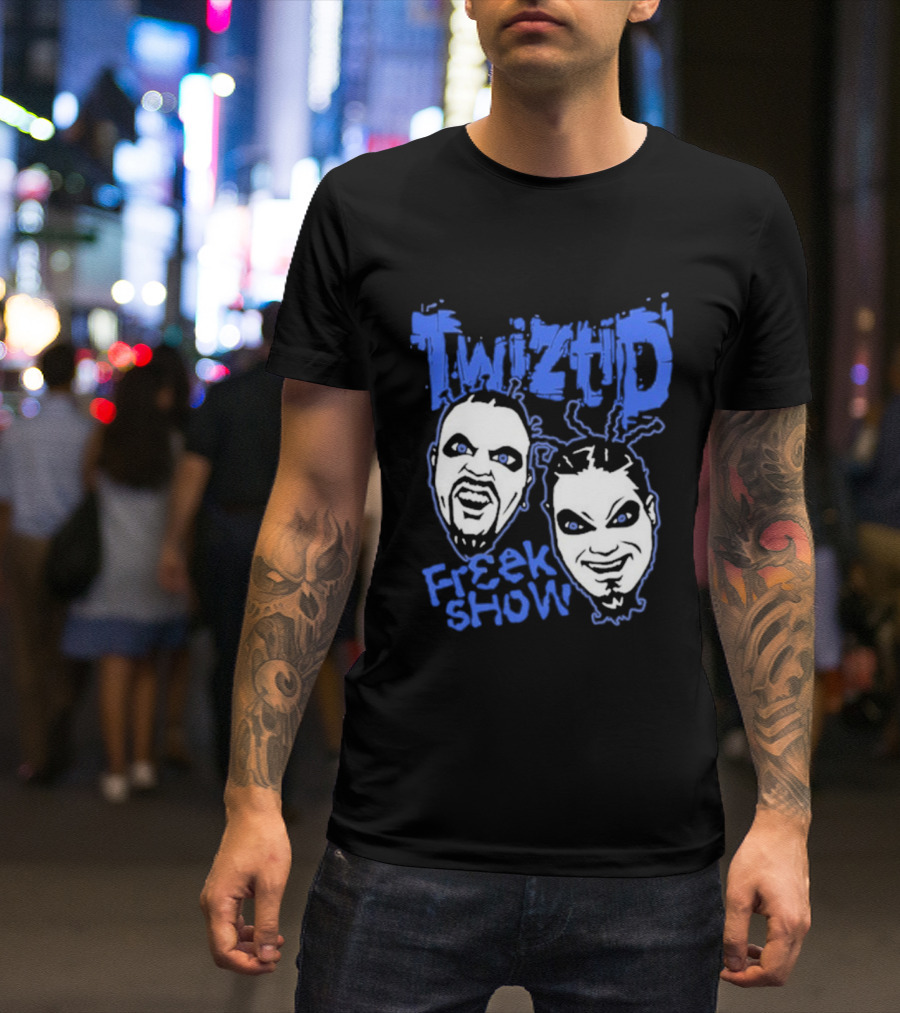 Twiztid Freak Show Faces Horror Band Merch T-Shirt