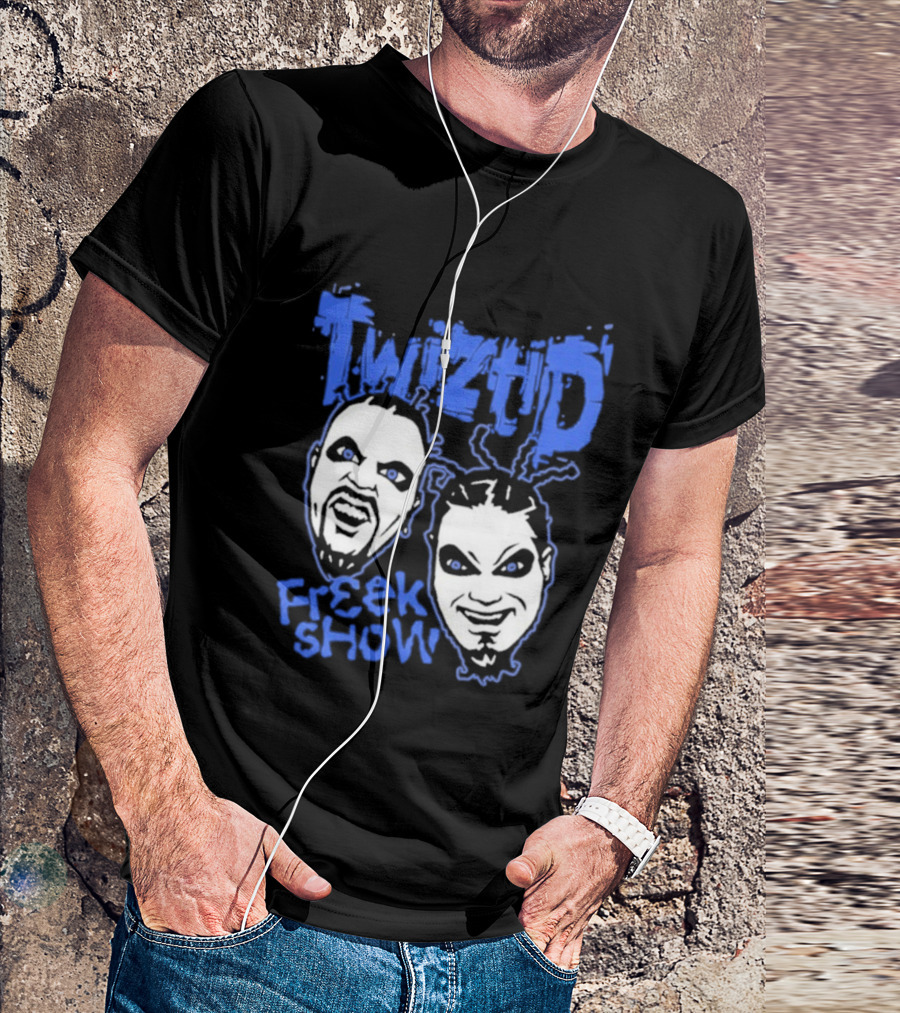 Twiztid Freak Show Faces Horror Band Merch T-Shirt