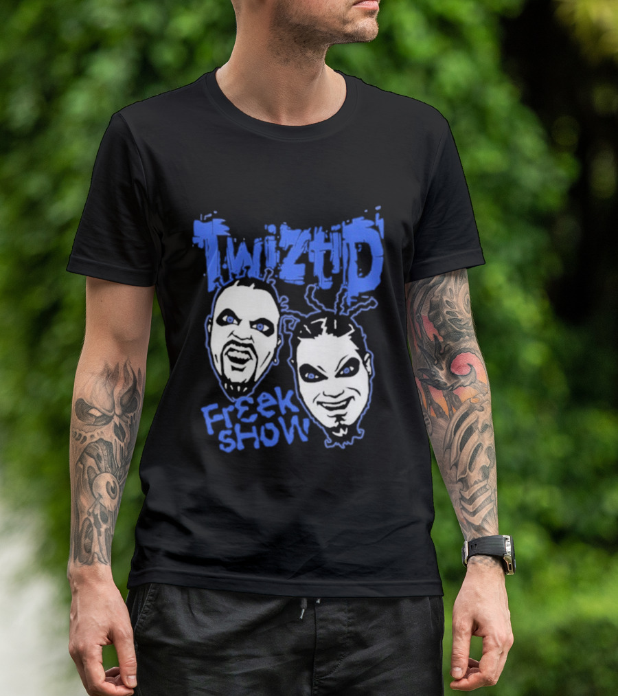 Twiztid Freak Show Faces Horror Band Merch T-Shirt