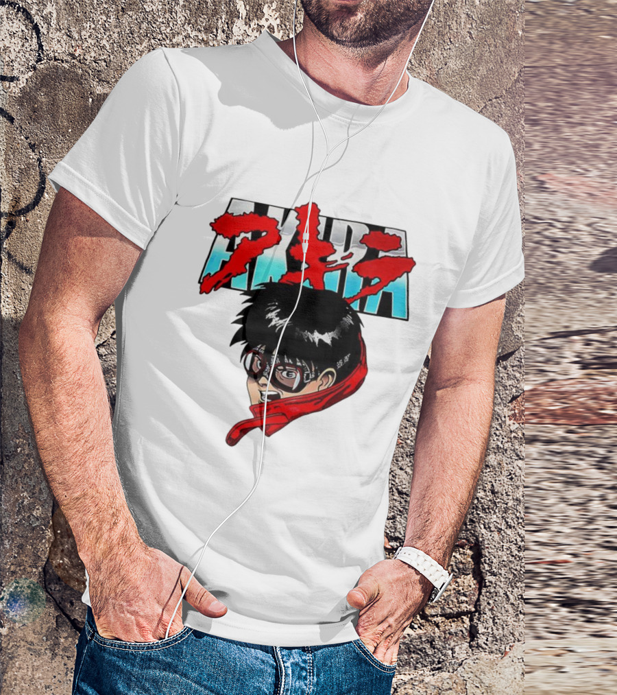 Akira Manga Character Iconic Japanese Graphic T-Shirt