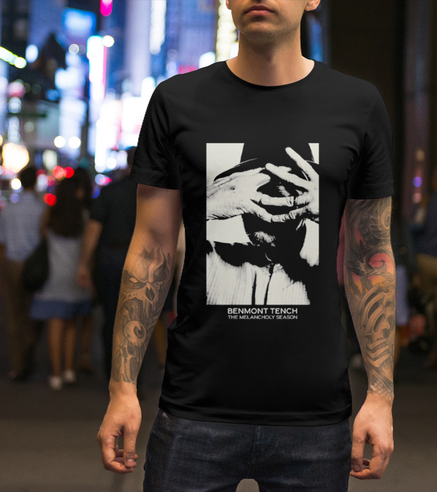 Benmont Tench Peeking Eye Hands The Melancholy Season T-Shirt