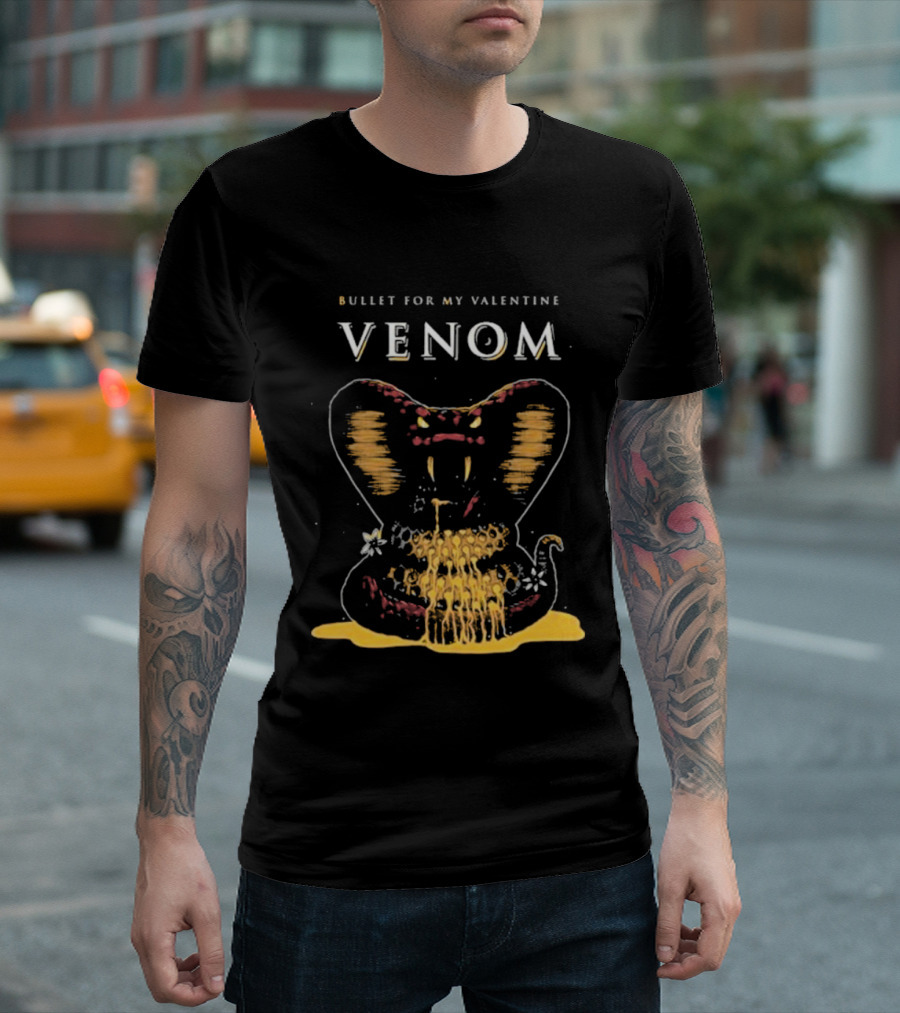 Bullet For My Valentine Venom Cobra Mead T-Shirt