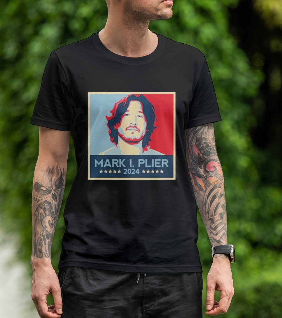 Markiplier 2024 Mark I Plier Birthday Stars T-Shirt